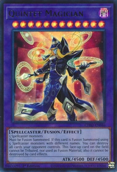 Quintet Magician THE CHRONICLES DECK: Spirit Charmers (All-Foil Edition) Yu-Gi-Oh! card