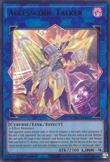 Accesscode Talker THE CHRONICLES DECK: Spirit Charmers (All-Foil Edition) Yu-Gi-Oh! card