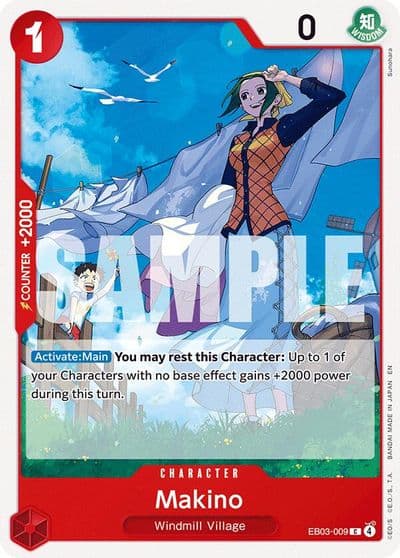 Makino Extra Booster: One Piece Heroines Edition One Piece card