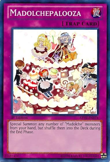 Madolchepalooza Abyss Rising Yu-Gi-Oh! card