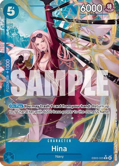 Hina Alternate Art Extra Booster: One Piece Heroines Edition One Piece card