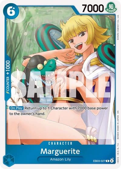 Marguerite Extra Booster: One Piece Heroines Edition One Piece card
