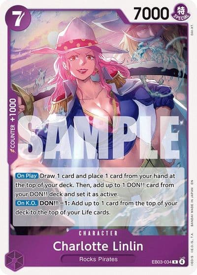 Charlotte Linlin Extra Booster: One Piece Heroines Edition One Piece card