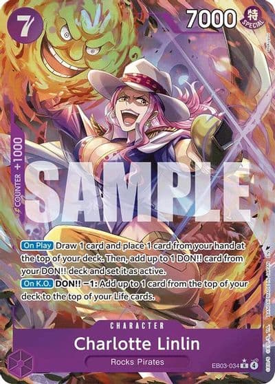 Charlotte Linlin Alternate Art Extra Booster: One Piece Heroines Edition One Piece card