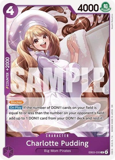 Charlotte Pudding Extra Booster: One Piece Heroines Edition One Piece card