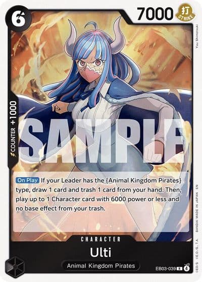 Ulti Extra Booster: One Piece Heroines Edition One Piece card