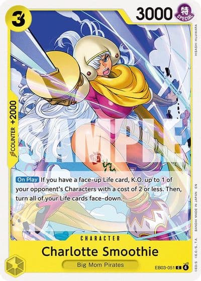 Charlotte Smoothie Extra Booster: One Piece Heroines Edition One Piece card