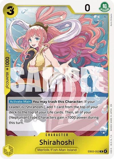 Shirahoshi Extra Booster: One Piece Heroines Edition One Piece card