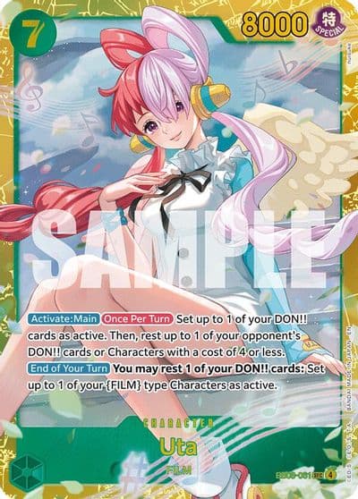 Uta 061 Extra Booster: One Piece Heroines Edition One Piece card
