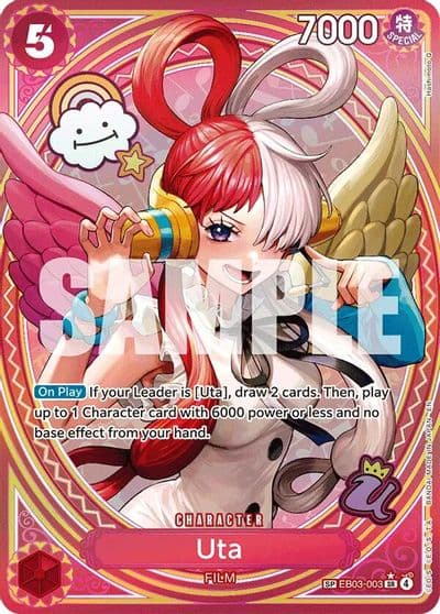 Uta 003 SP Extra Booster: One Piece Heroines Edition One Piece card
