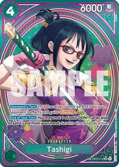 Tashigi SP Extra Booster: One Piece Heroines Edition One Piece card