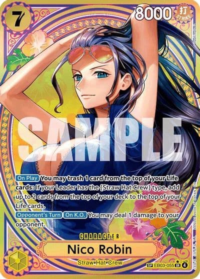 Nico Robin 055 SP Extra Booster: One Piece Heroines Edition One Piece card
