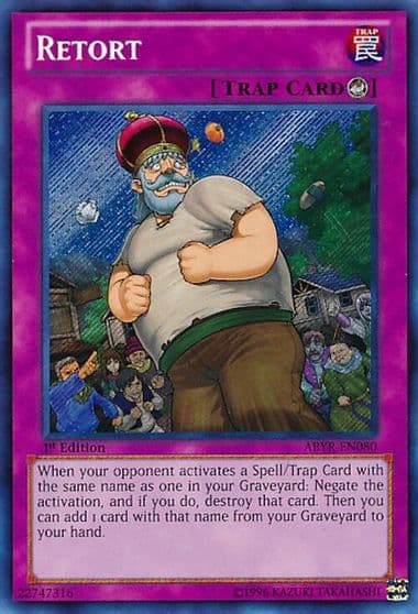 Retort Abyss Rising Yu-Gi-Oh! card