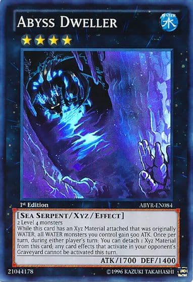 Abyss Dweller Abyss Rising Yu-Gi-Oh! card