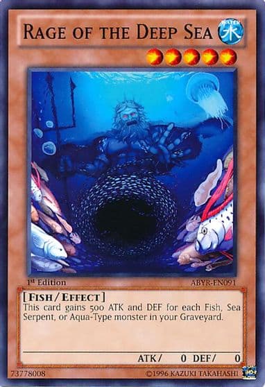 Rage of the Deep Sea Abyss Rising Yu-Gi-Oh! card