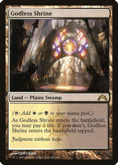 Godless Shrine Gatecrash Magic card
