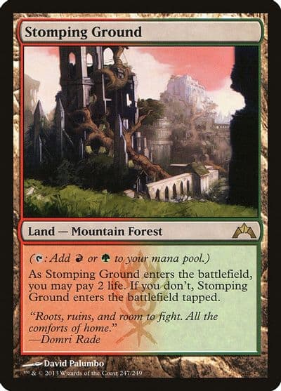 Stomping Ground Gatecrash Magic card