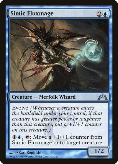 Simic Fluxmage Gatecrash Magic card