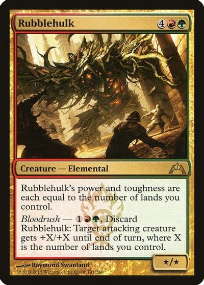 Rubblehulk Gatecrash Magic card