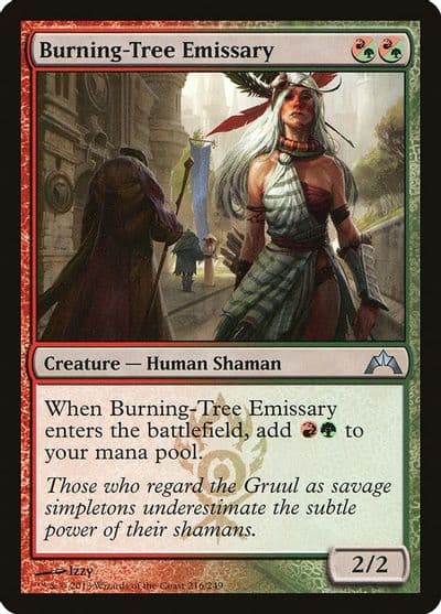 Burning Tree Emissary Gatecrash Magic card