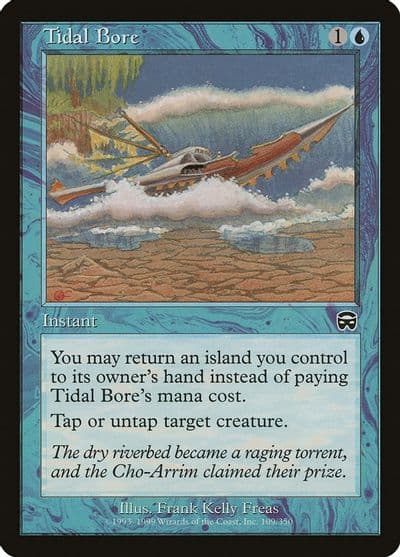 Tidal Bore Mercadian Masques Magic card