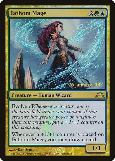 Fathom Mage Prerelease Cards Magic card