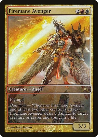 Firemane Avenger Game Day & Store Championship Promos Magic card