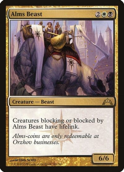 Alms Beast Gatecrash Magic card