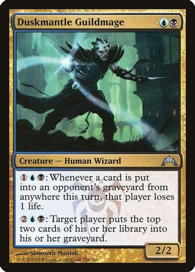Duskmantle Guildmage Gatecrash Magic card