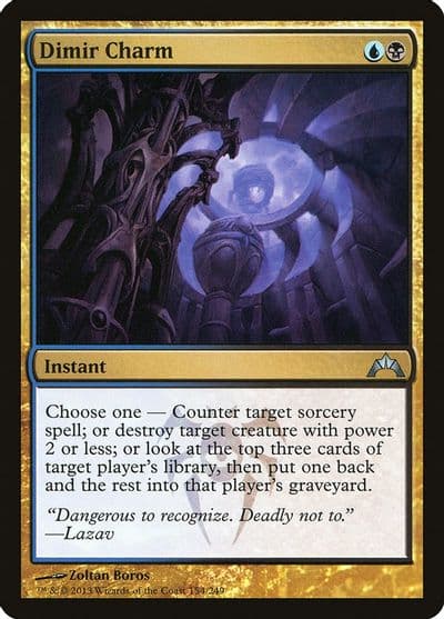 Dimir Charm Gatecrash Magic card