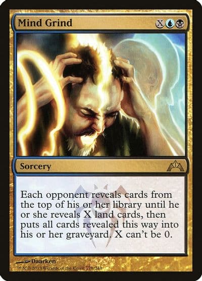 Mind Grind Gatecrash Magic card