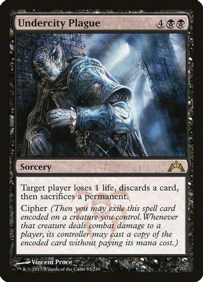 Undercity Plague Gatecrash Magic card