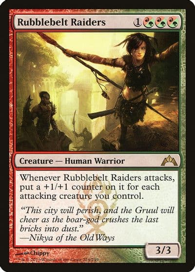 Rubblebelt Raiders Gatecrash Magic card