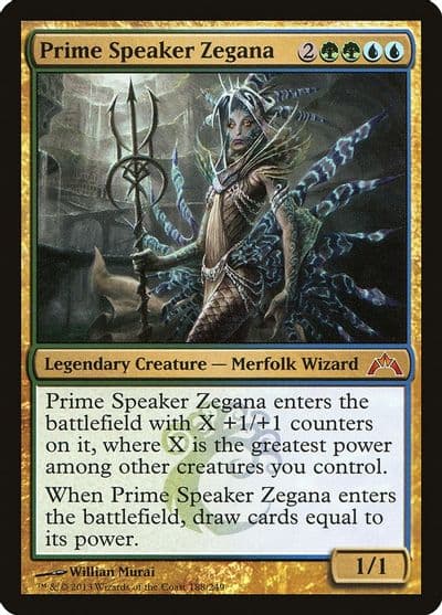 Prime Speaker Zegana Gatecrash Magic card