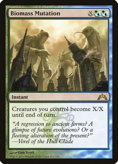 Biomass Mutation Gatecrash Magic card