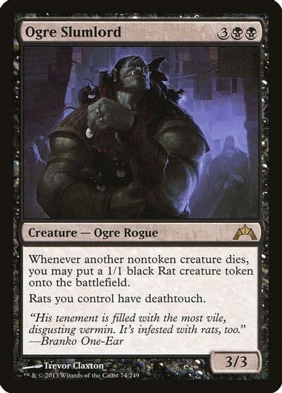 Ogre Slumlord Gatecrash Magic card
