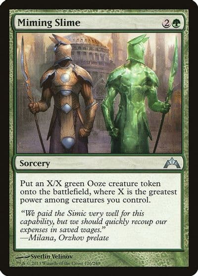 Miming Slime Gatecrash Magic card