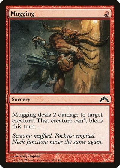 Mugging Gatecrash Magic card