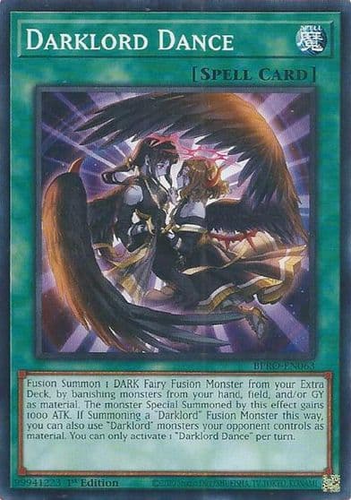Darklord Dance Burst Protocol Yu-Gi-Oh! card