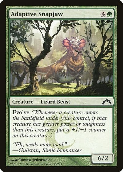 Adaptive Snapjaw Gatecrash Magic card