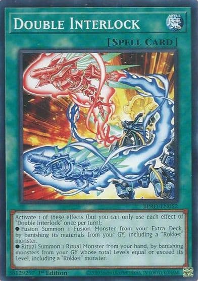 Double Interlock Burst Protocol Yu-Gi-Oh! card