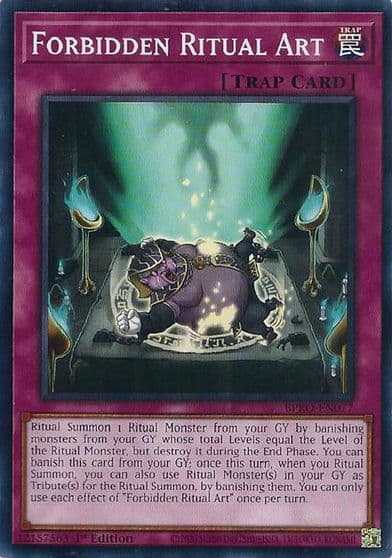 Forbidden Ritual Art Burst Protocol Yu-Gi-Oh! card