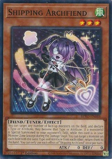 Shipping Archfiend Burst Protocol Yu-Gi-Oh! card