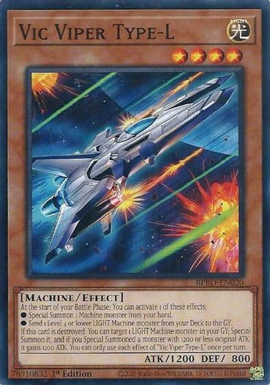 Vic Viper Type L Burst Protocol Yu-Gi-Oh! card