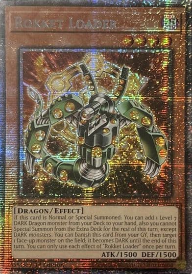 Rokket Loader Starlight Rare Burst Protocol Yu-Gi-Oh! card