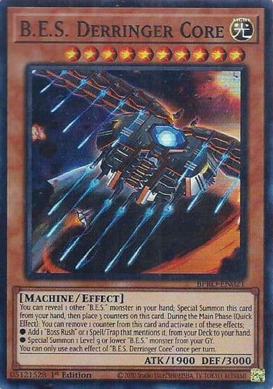 BES Derringer Core Burst Protocol Yu-Gi-Oh! card