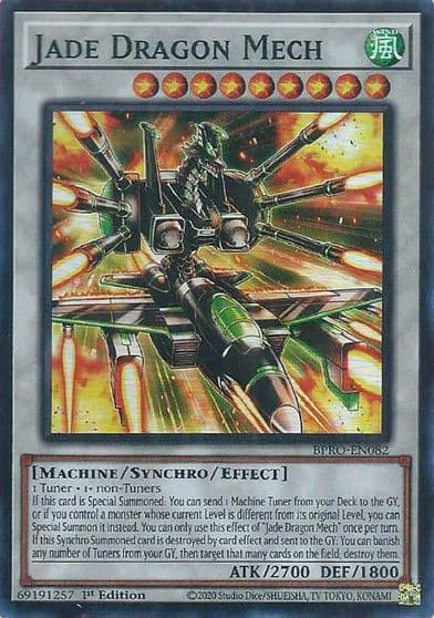 Jade Dragon Mech Burst Protocol Yu-Gi-Oh! card
