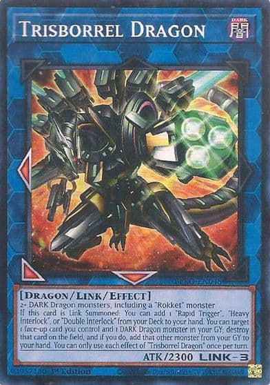 Trisborrel Dragon Burst Protocol Yu-Gi-Oh! card