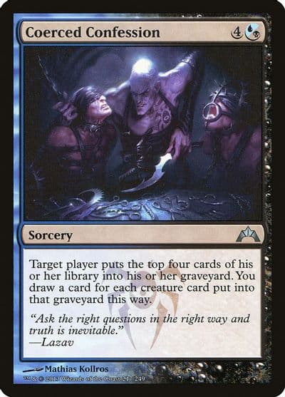 Coerced Confession Gatecrash Magic card