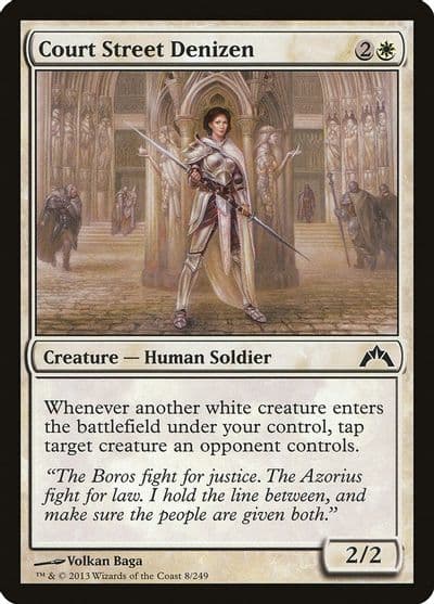 Court Street Denizen Gatecrash Magic card